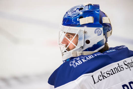 Leksands målvakt Axel Brage