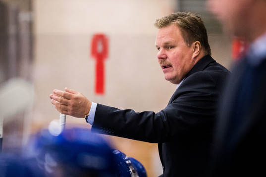 Leksands tränare Leif Carlsson