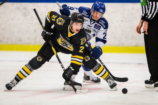 Panterns Lucas Haudum och Leksands David Rundqvist