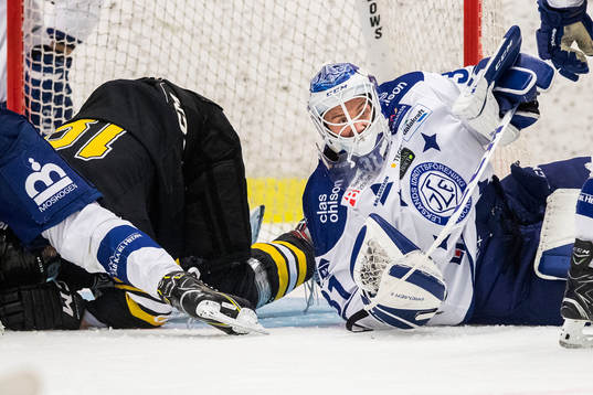 Leksands målvakt Jonas Arntzen