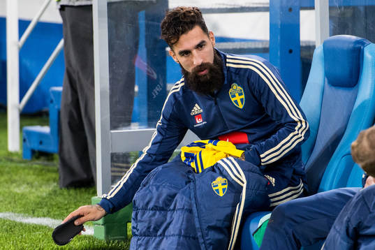 Jimmy Durmaz of Sweden