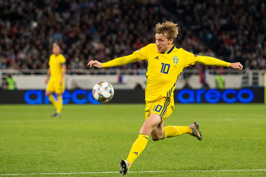 Emil Forsberg of Sweden