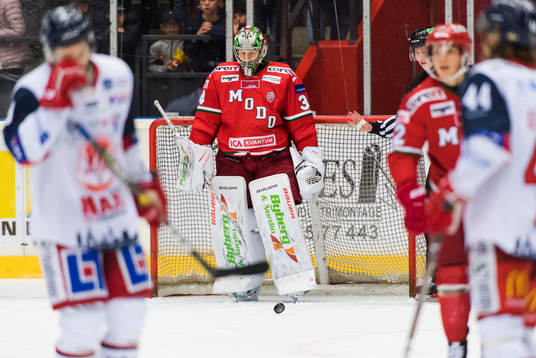 Modos målvakt Erik Hanses