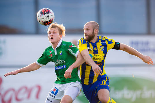 Eskilsminnes Emil Åberg och Ljungskiles Anton Snibb