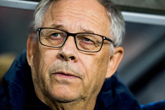 Lars Lagerbäck, head coach of Norway