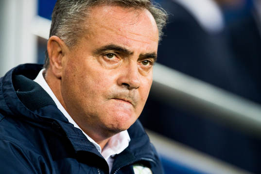 Tomaz Kavcic, head coach of Slovenia