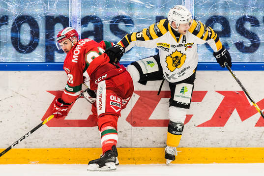 Moras Matt Bailey och Skellefteås Mathis Olimb