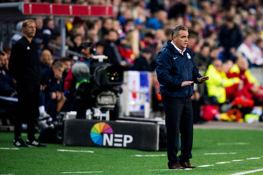 Tomaz Kavcic, head coach of Slovenia