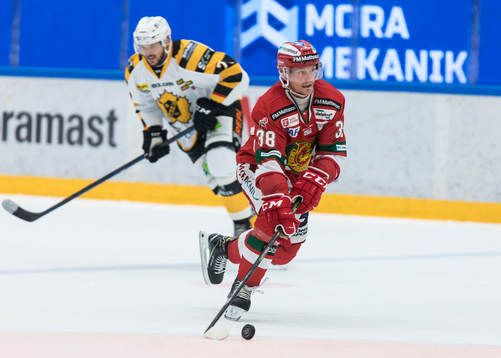under ishockeymatchen i SHL mellan Mora och Skellefteå