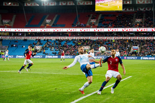 Nejc Skubic of Slovenia and Haitam Aleesami of Norway