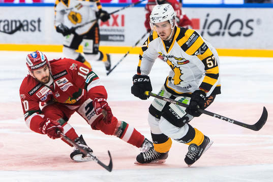 Skellefteås Emil Djuse och Moras Matej Galbavy
