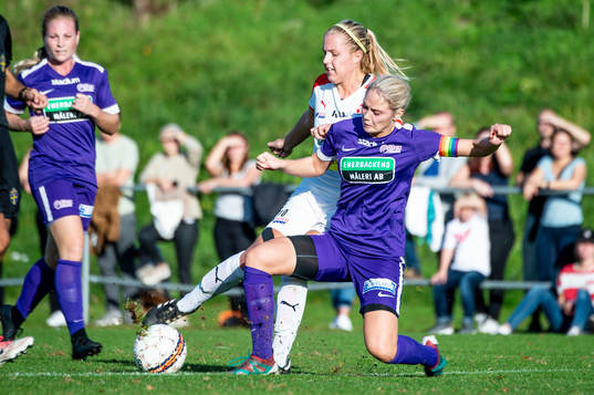Borgebys Michaela Johnsson mot Jitexs Alice Carlsson