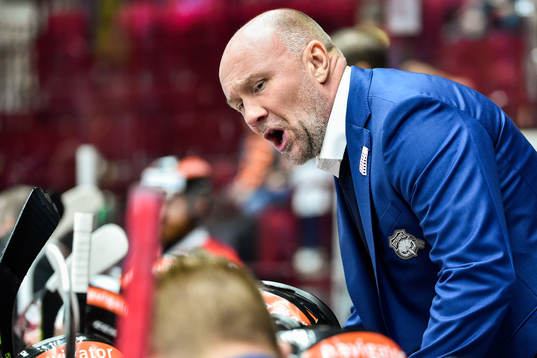 Malmö Redhawks tränare Peter Andersson