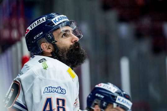 Växjös Daniel Rahimi deppar