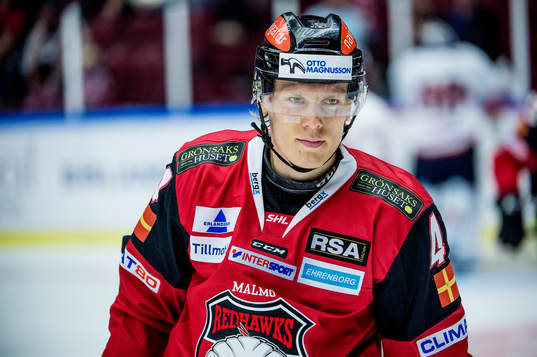 Malmö Redhawks Albin Johansson