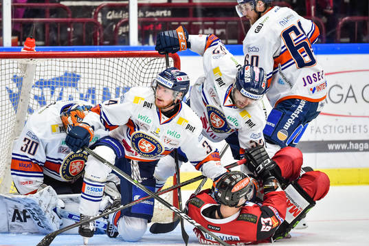 Växjös Niclas Burström och Arvid Lundberg