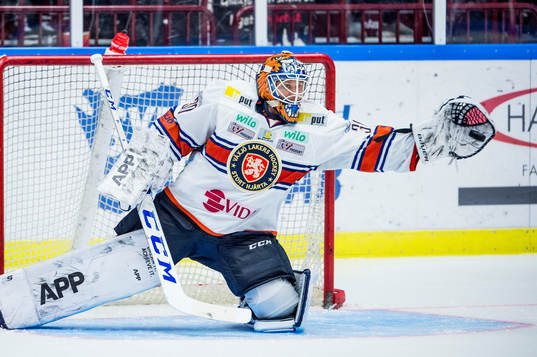 Växjös målvakt Viktor Fasth