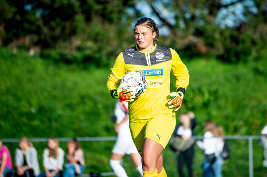 Borgebys målvakt Vera Ejlertsson