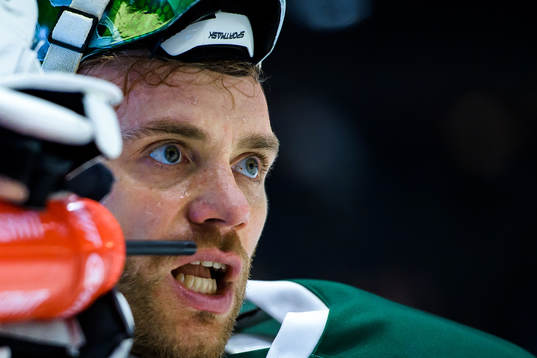 Färjestads målvakt Markus Svensson