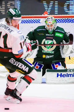 Färjestads målvakt Markus Svensson