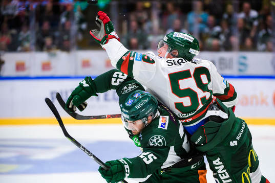 Färjestads Martin Johansson och Frölundas Simon