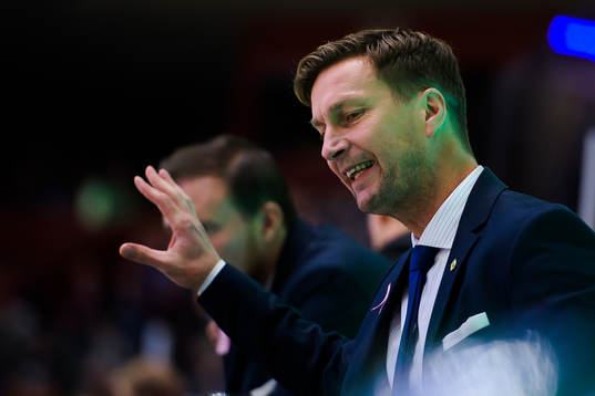 Färjestads tränare Johan Pennerborn