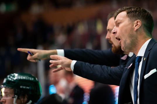 Färjestads assisterande tränare Gereon Dahlgren och