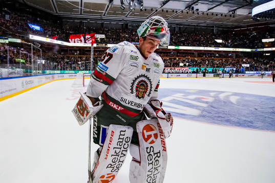 Frölundas målvakt Johan Gustafsson