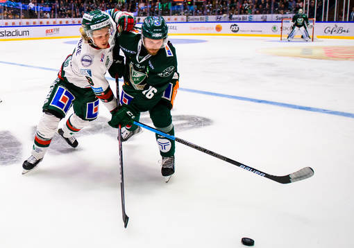 Frölundas Tim Söderlund och Färjestads Alexander