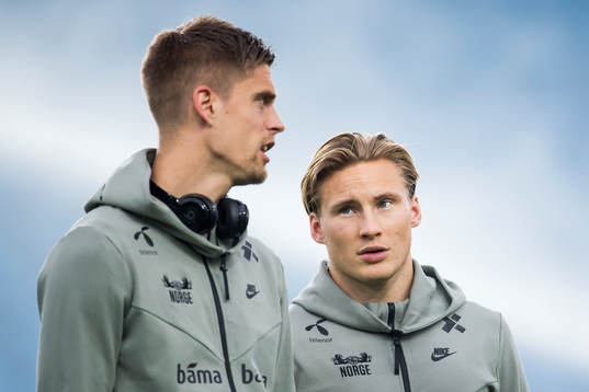Markus Henriksen and Jonas Svensson of Norway