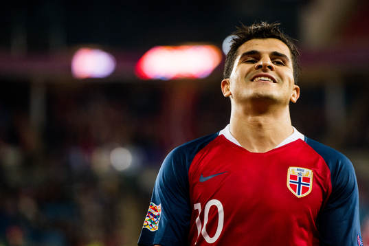 Tarik Elyounoussi of Norway