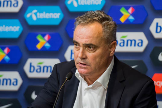 Tomaz Kavcic, head coach of Slovenia