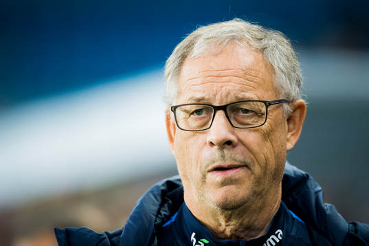 Lars Lagerbäck, head coach of Norway