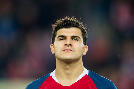 Tarik Elyounoussi of Norway