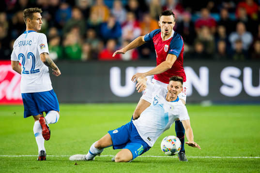Leo Stulac of Slovenia, Ole Kristian Selnæs of Norway and