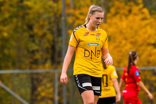 Sophie Roman Haug of LSK Kvinner