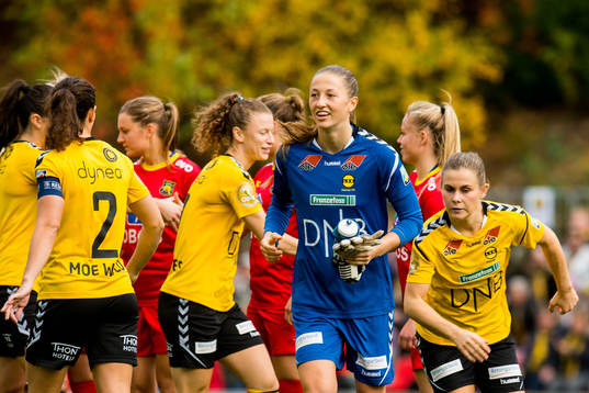 Goalkeeper Cecilie Fiskerstrand of LSK Kvinner