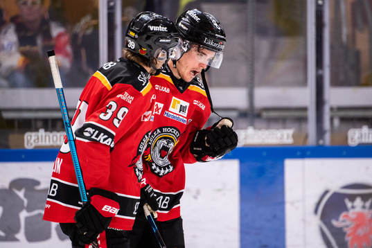 Luleås Pontus Själin och Oscar Engsund