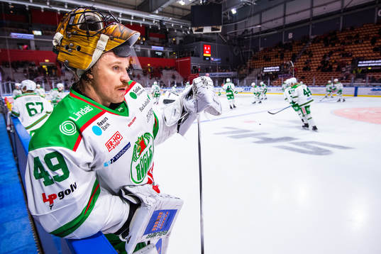 Rögles målvakt Justin Pogge