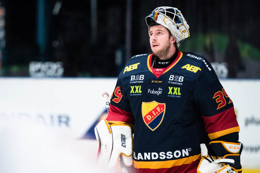 Djurgårdens målvakt Adam Reideborn