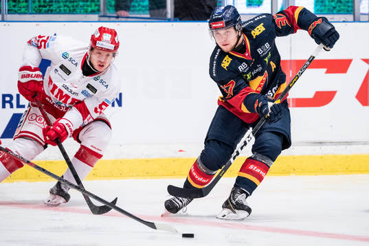 Timrås Vilmos Gallo och Djurgårdens Jesper Pettersson