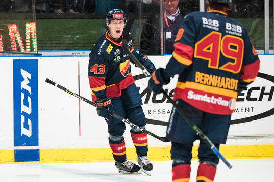 Djurgårdens Tom Nilsson jublar