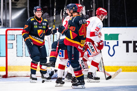 Djurgårdens Jacob Josefson jublar