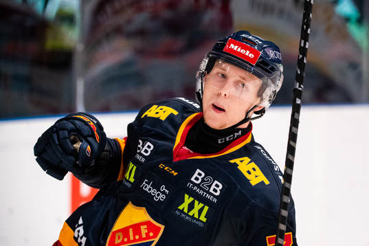 Djurgårdens Jonathan Davidsson jublar