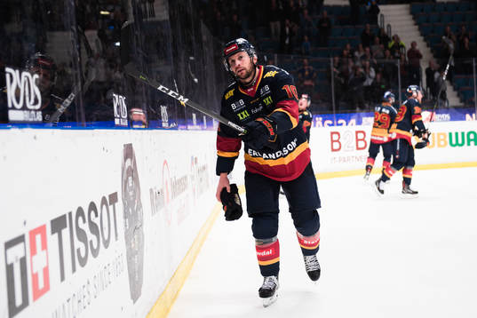 Djurgårdens Niclas Bergfors jublar