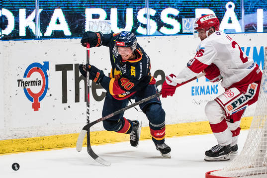 Djurgårdens Jacob Josefson och Timrås Hampus Larsson