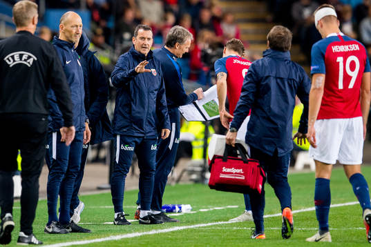Per Joar Hansen, assistant coach of Norway