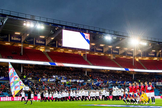 Ole Kristian Selnæs (2nd row), Haitam Aleesami, Even