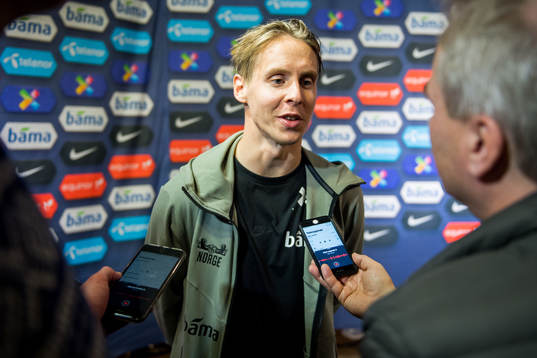 Stefan Johansen of Norway