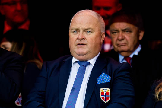 Terje Svendsen, president of the Norwegian Football